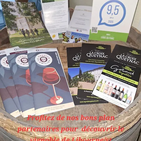 Studette Du Logis Du Parc Gæstehus Libourne